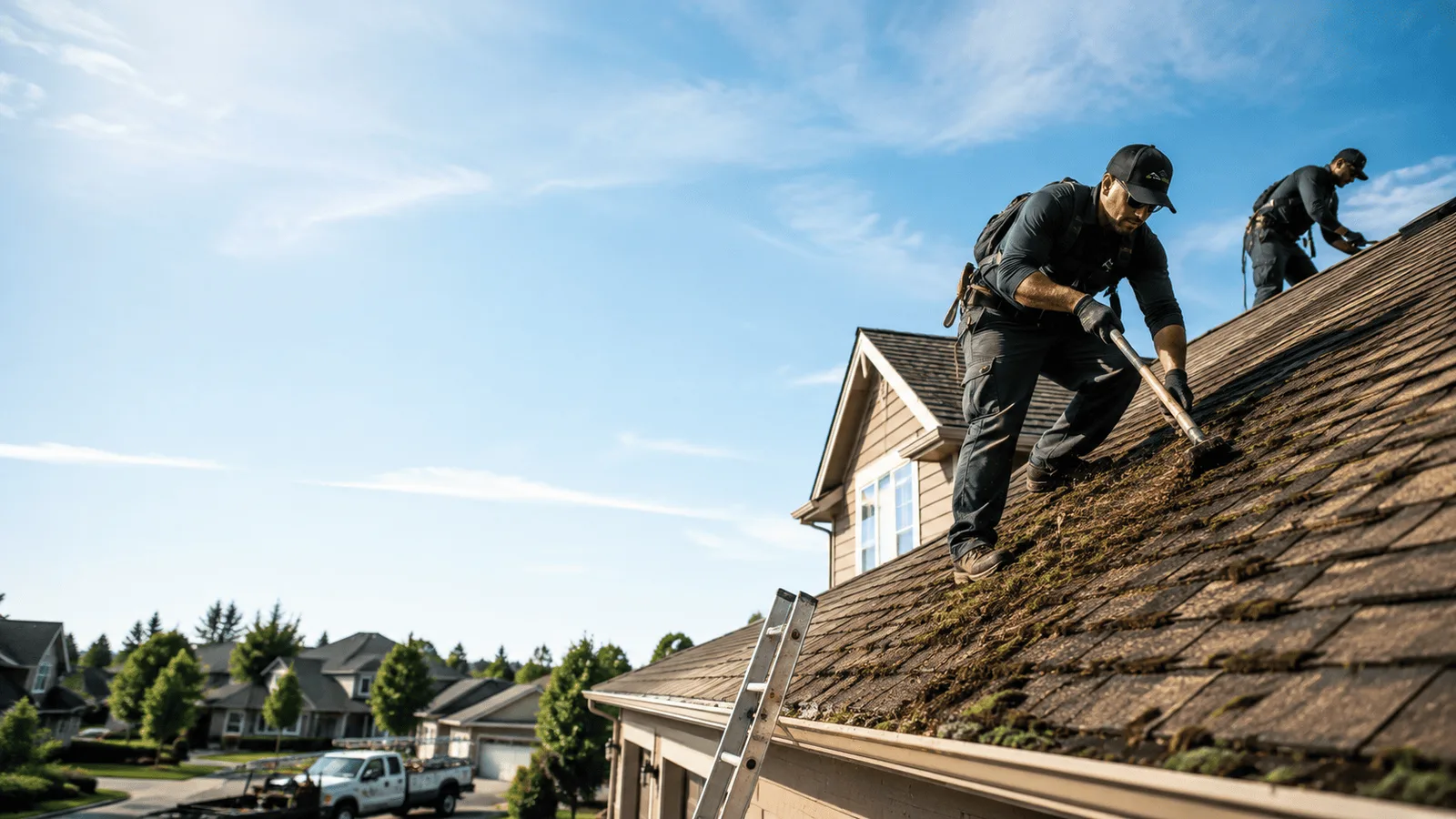 Roof Moss Removal in Stockton, NY near me